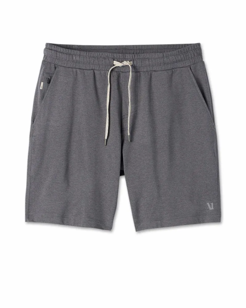 2 Pair high quality VUORI Ponto Shorts Men's XXL - Midnight Heather & Heather Charcoal NWT